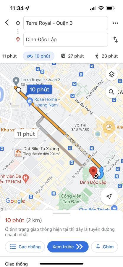Can Ho Trung Tam Quan 3 Terra Royal Ho Chi Minh Zewnętrze zdjęcie