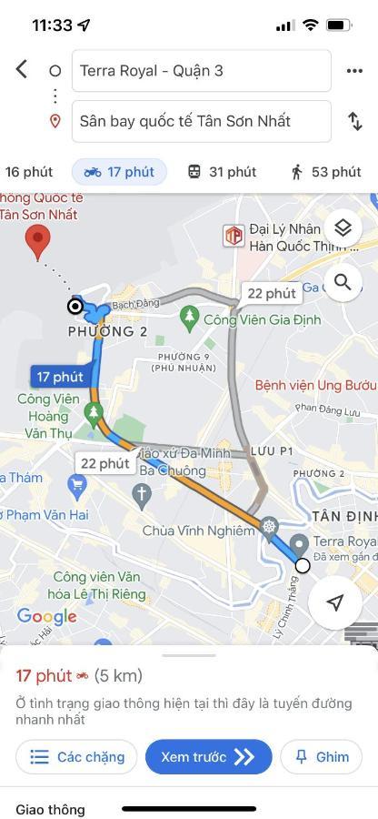 Can Ho Trung Tam Quan 3 Terra Royal Ho Chi Minh Zewnętrze zdjęcie